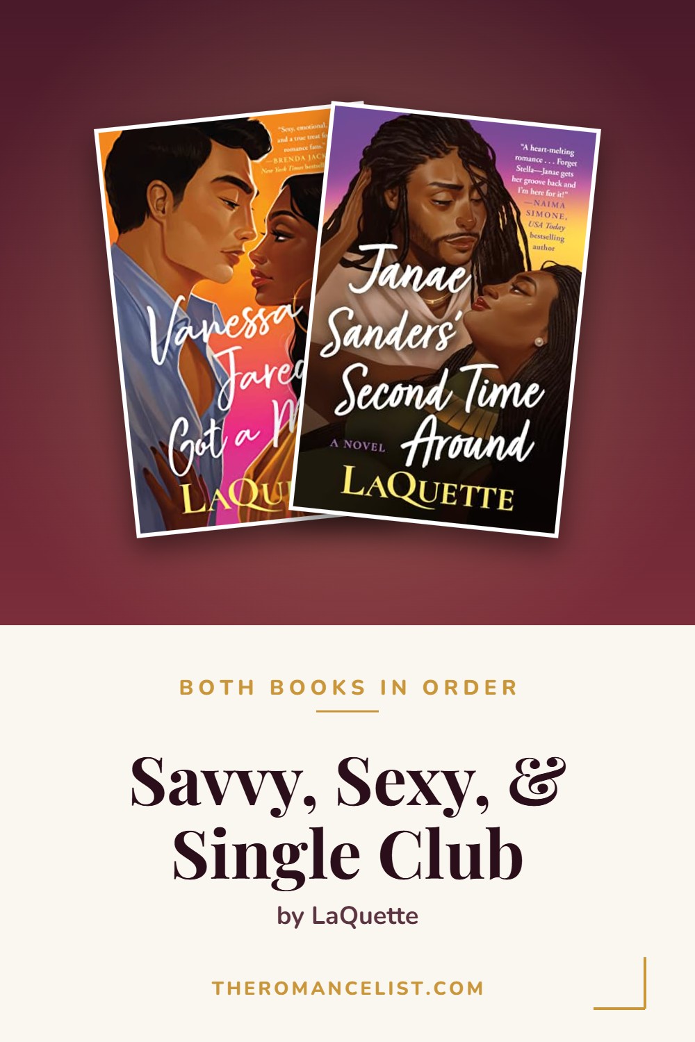 Savvy, Sexy, & Single Club by LaQuette — books in order