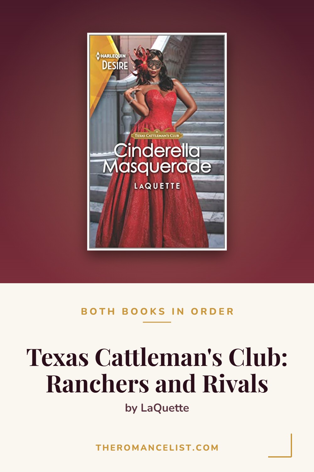 Texas Cattleman's Club: Ranchers and Rivals by LaQuette — books in order