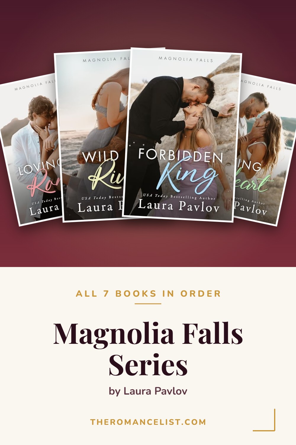 Magnolia Falls Series by Laura Pavlov — books in order