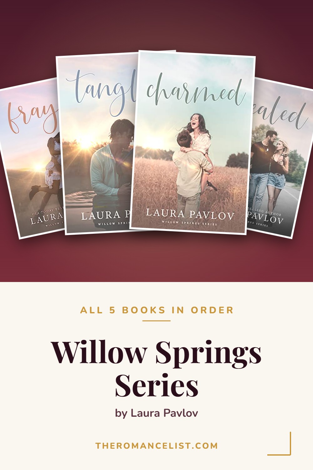 Willow Springs Series by Laura Pavlov — books in order