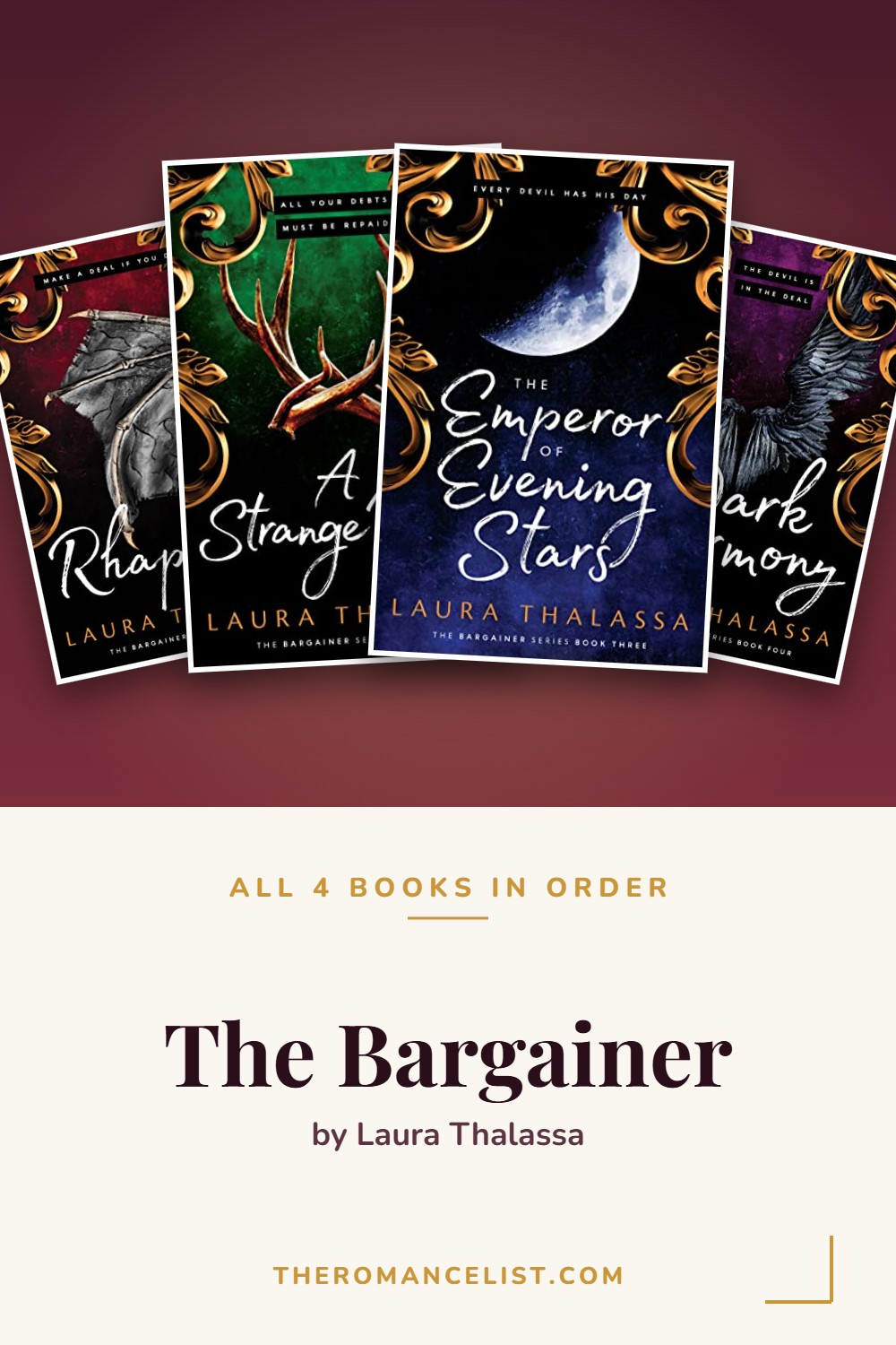 The Bargainer by Laura Thalassa — books in order