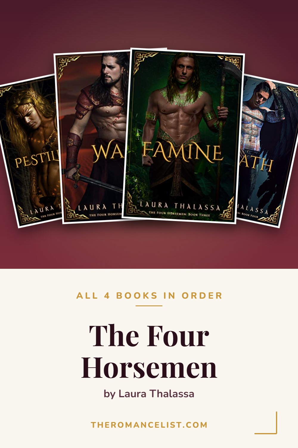 The Four Horsemen by Laura Thalassa — books in order