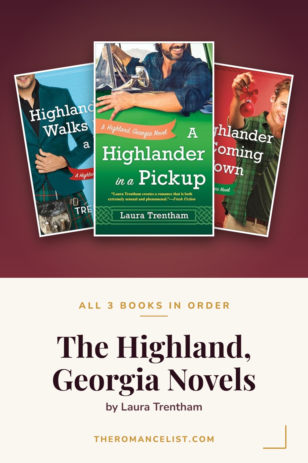 The Highland, Georgia Novels by Laura Trentham — books in order