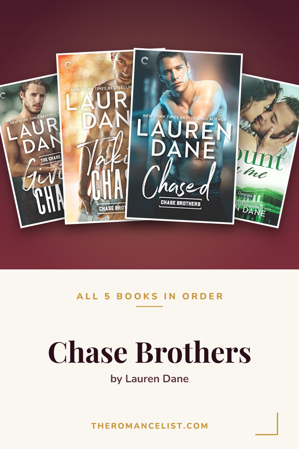 Chase Brothers by Lauren Dane — books in order