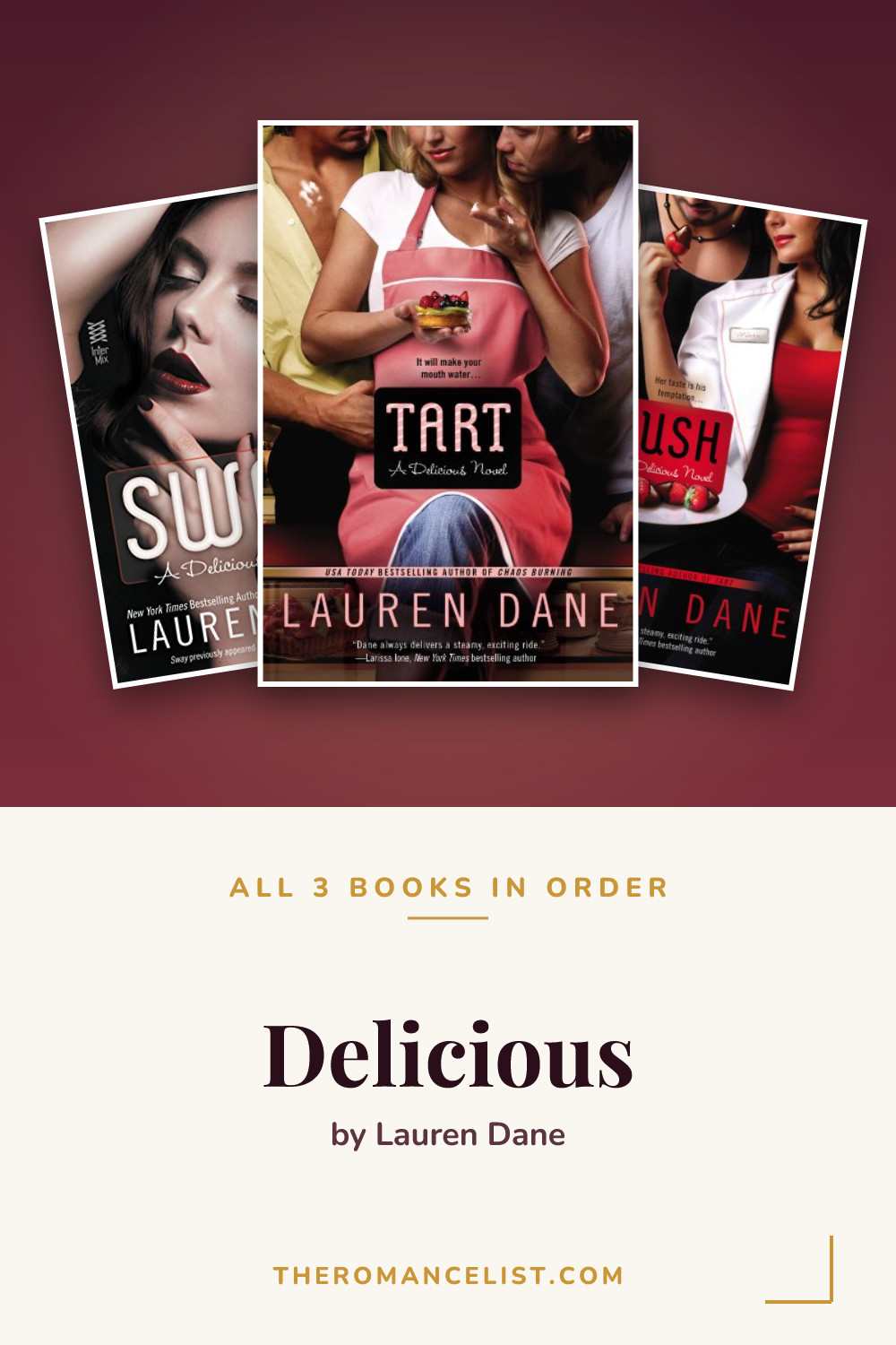 Delicious by Lauren Dane — books in order