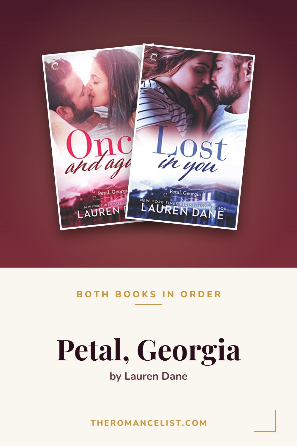 Petal, Georgia by Lauren Dane — books in order