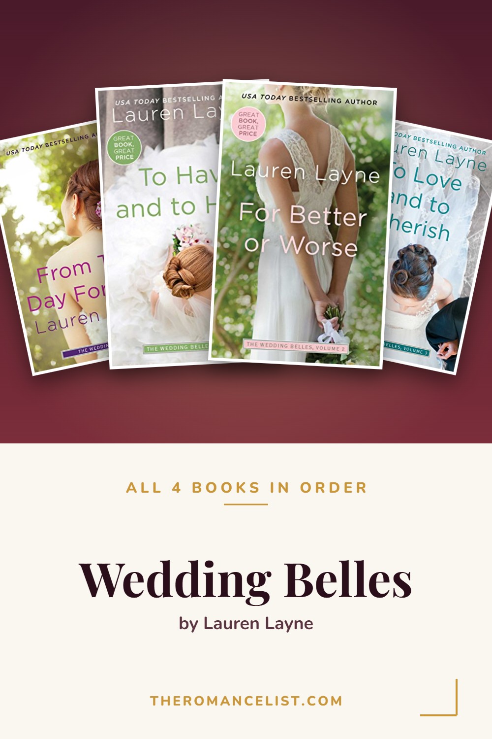 Wedding Belles by Lauren Layne — books in order
