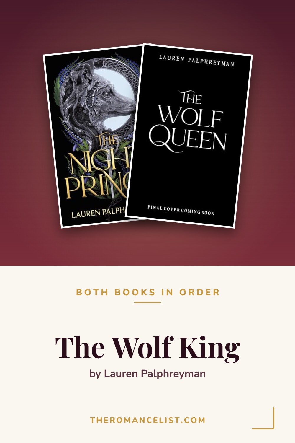 The Wolf King by Lauren Palphreyman — books in order