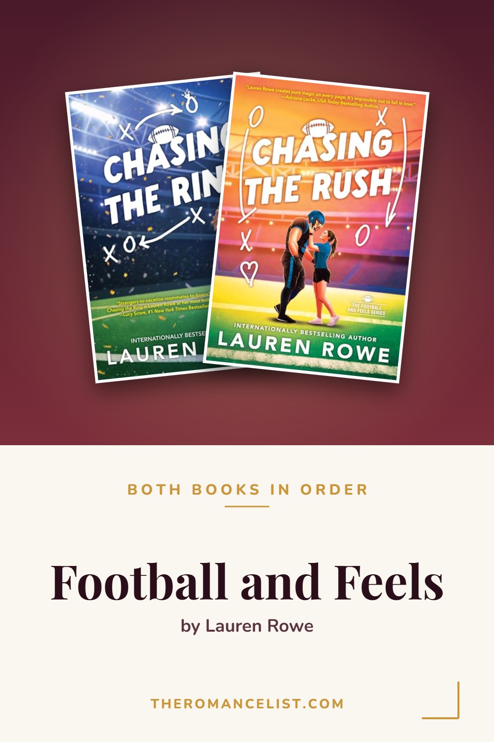 Football and Feels by Lauren Rowe — books in order