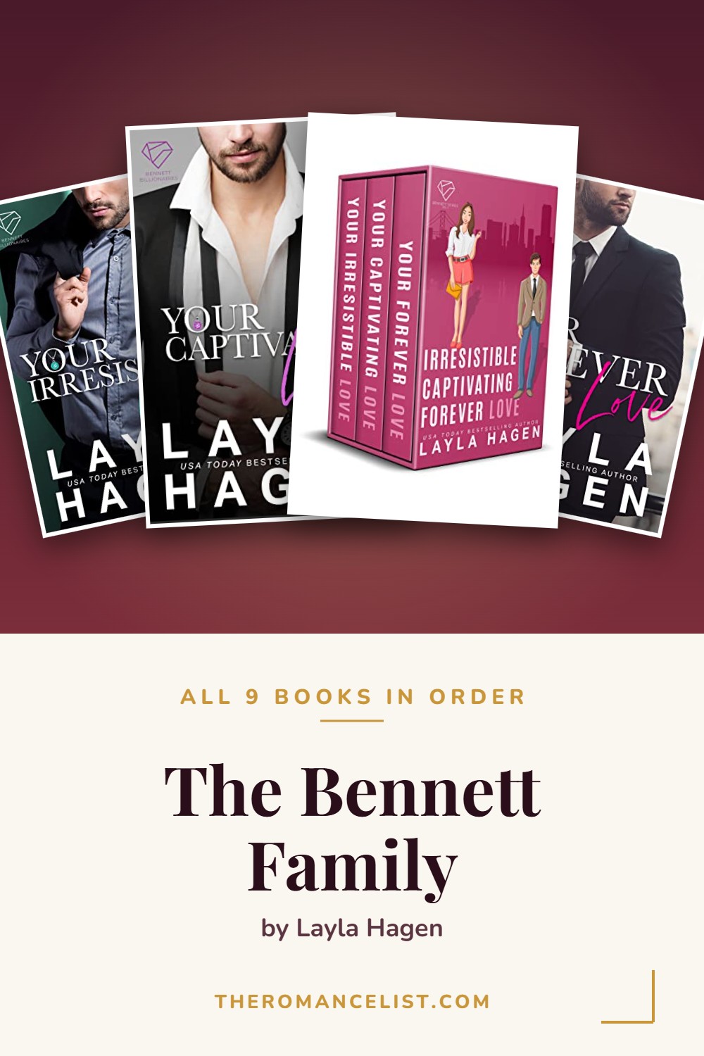 The Bennett Family by Layla Hagen — books in order