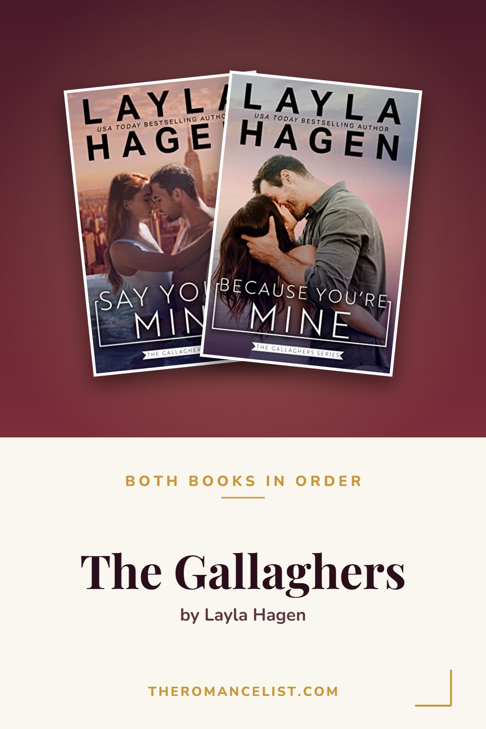 The Gallaghers by Layla Hagen — books in order