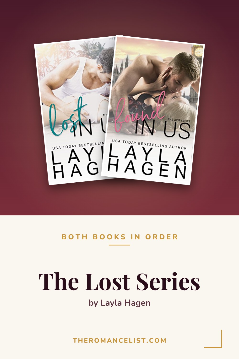The Lost Series by Layla Hagen — books in order