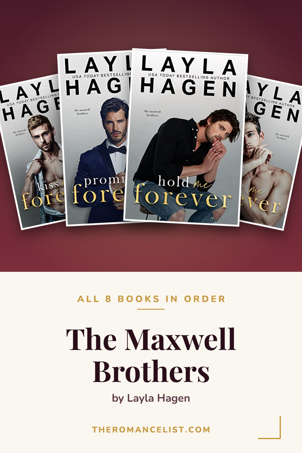 The Maxwell Brothers by Layla Hagen — books in order