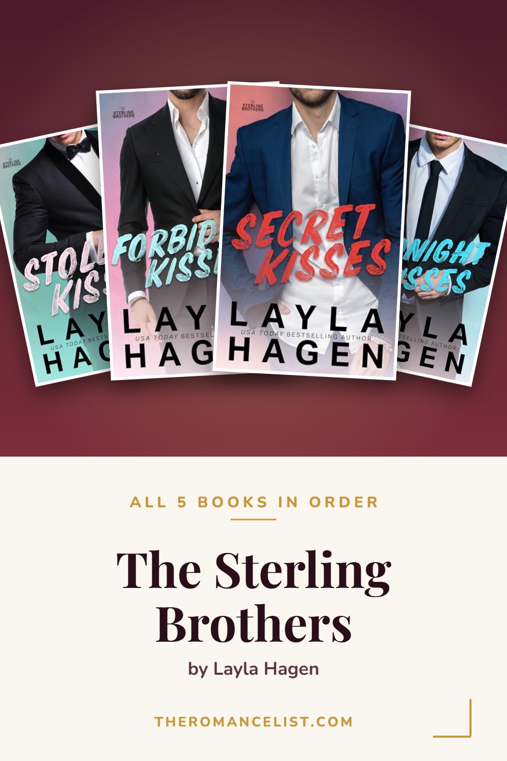 The Sterling Brothers by Layla Hagen — books in order