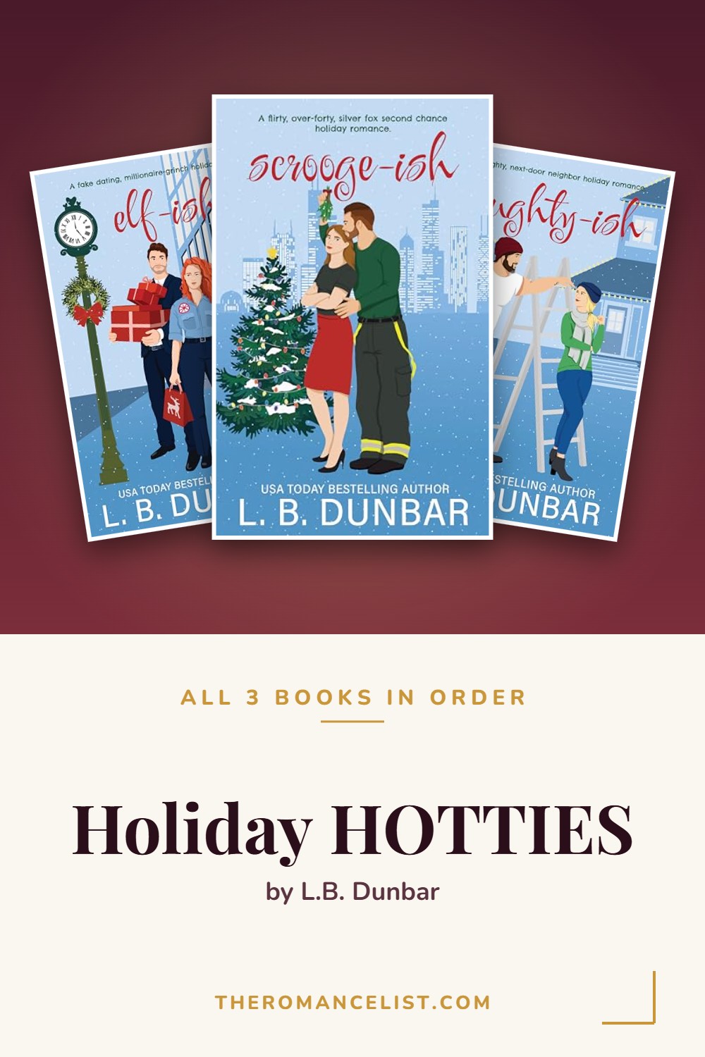 Holiday HOTTIES by L.B. Dunbar — books in order