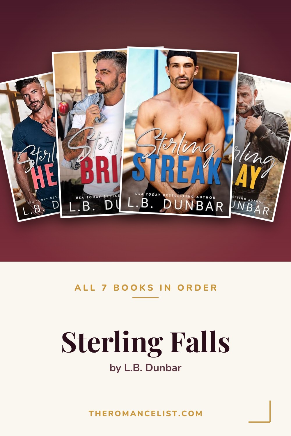Sterling Falls by L.B. Dunbar — books in order