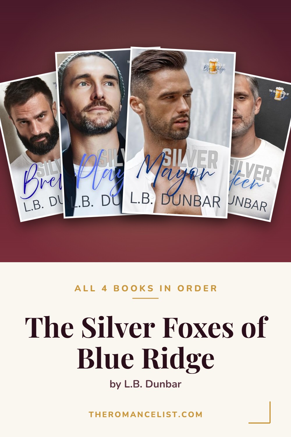 The Silver Foxes of Blue Ridge by L.B. Dunbar — books in order