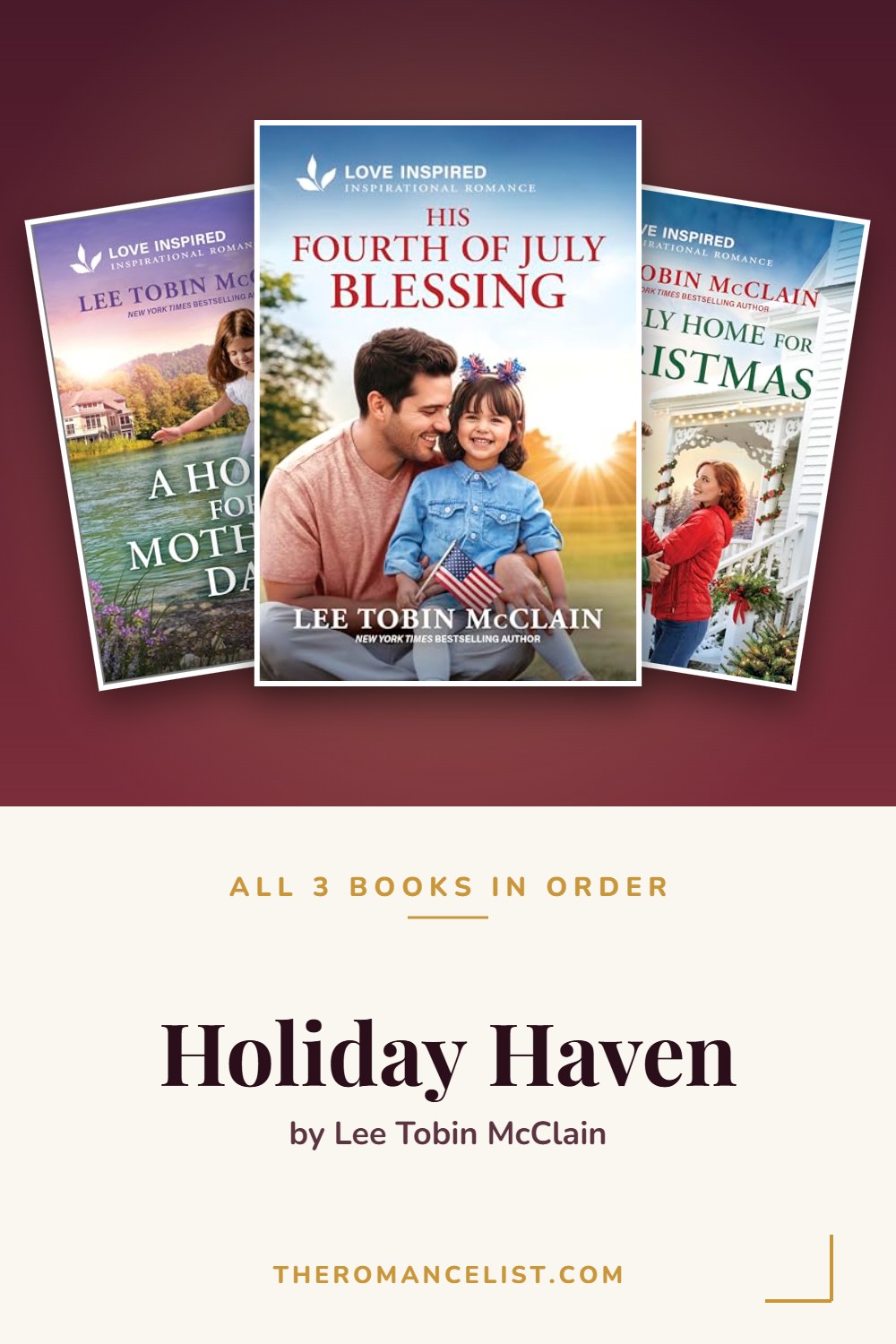 Holiday Haven by Lee Tobin McClain — books in order