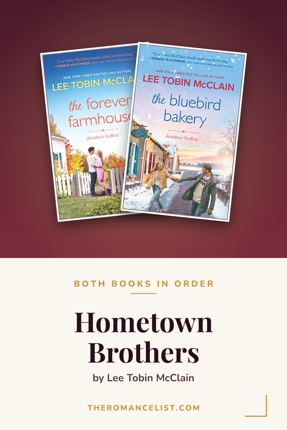 Hometown Brothers by Lee Tobin McClain — books in order
