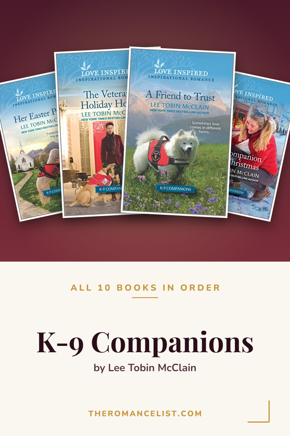 K-9 Companions by Lee Tobin McClain — books in order