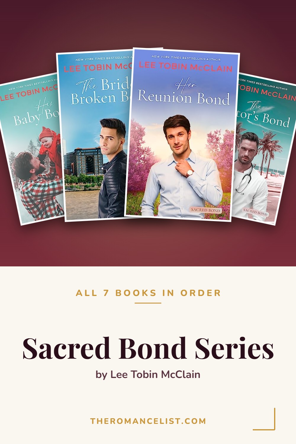 Sacred Bond Series by Lee Tobin McClain — books in order