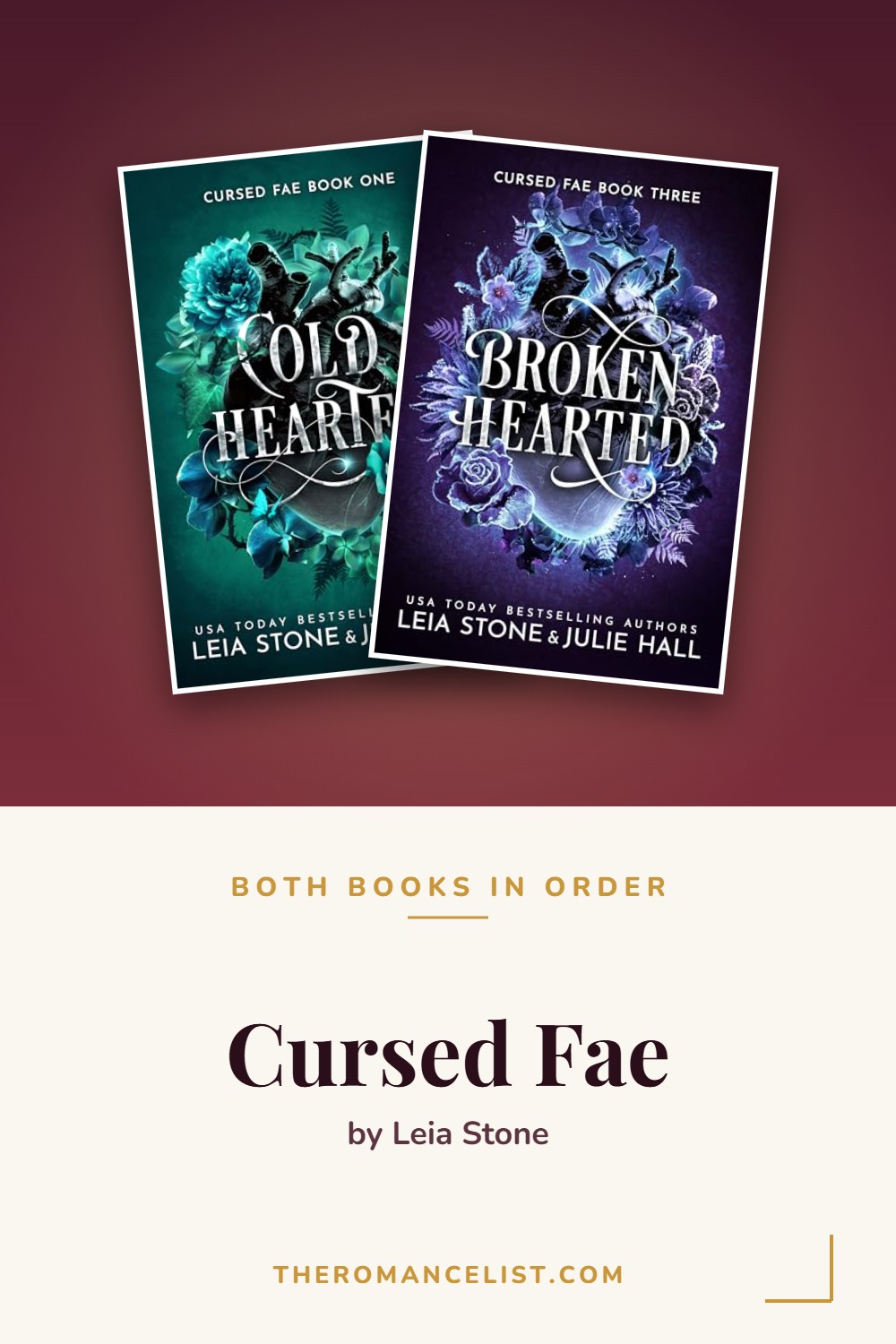 Cursed Fae by Leia Stone — books in order
