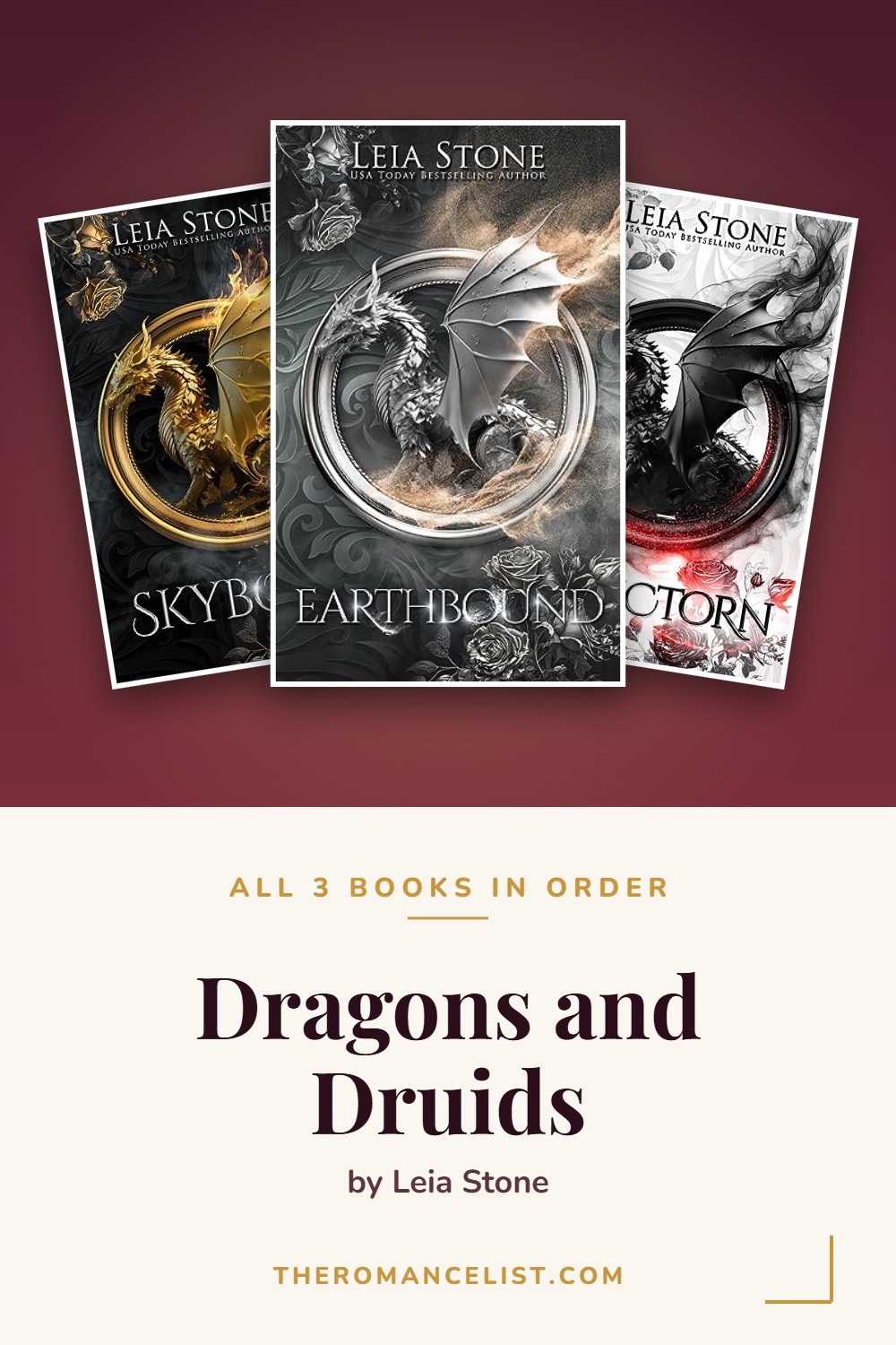 Dragons and Druids by Leia Stone — books in order