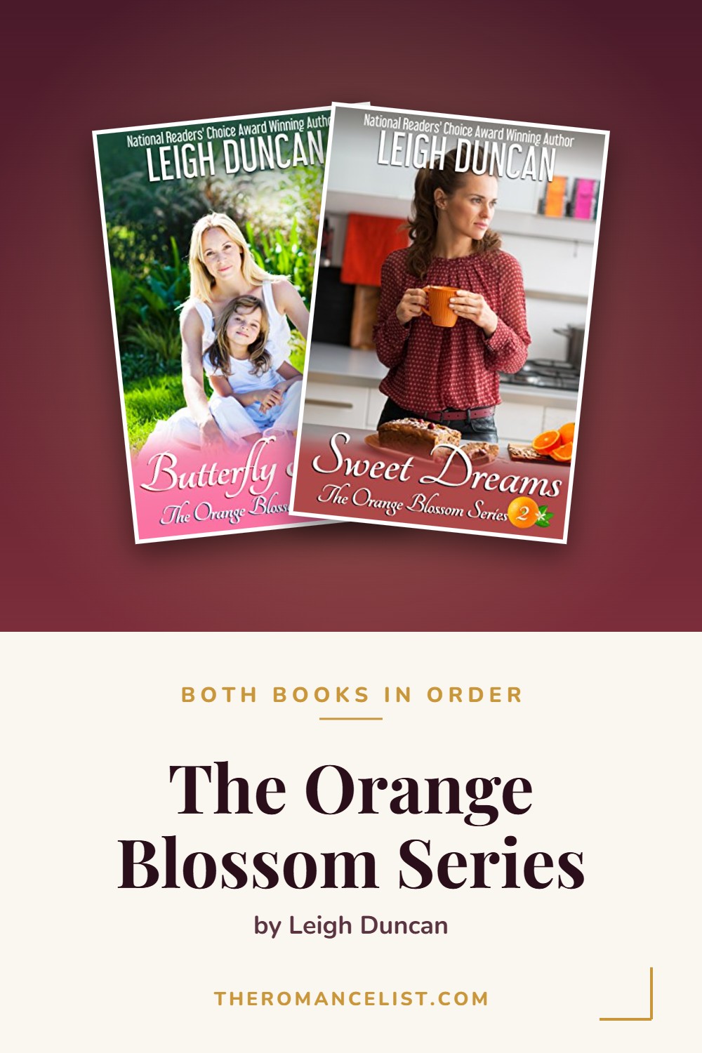 The Orange Blossom Series by Leigh Duncan — books in order