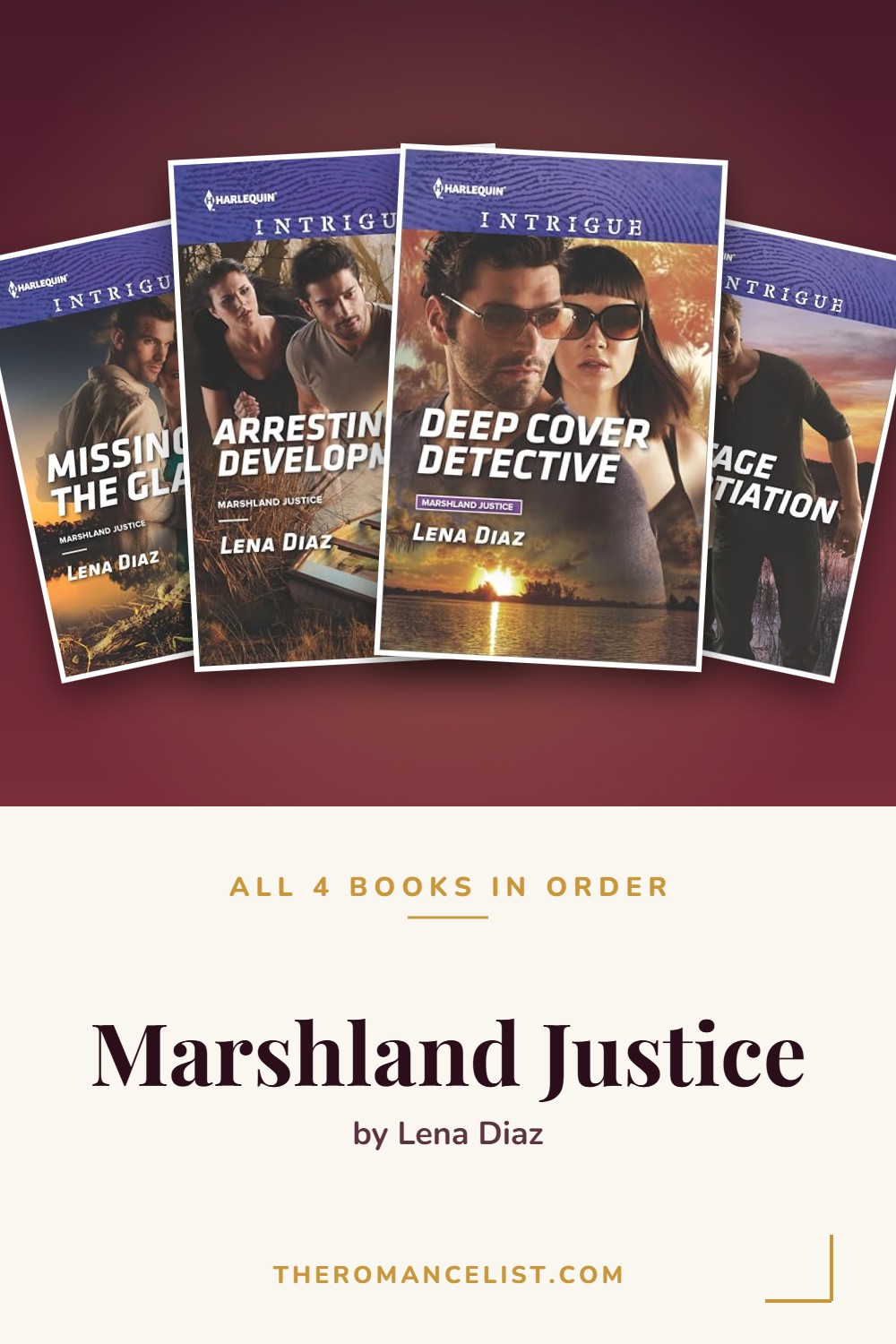 Marshland Justice by Lena Diaz — books in order