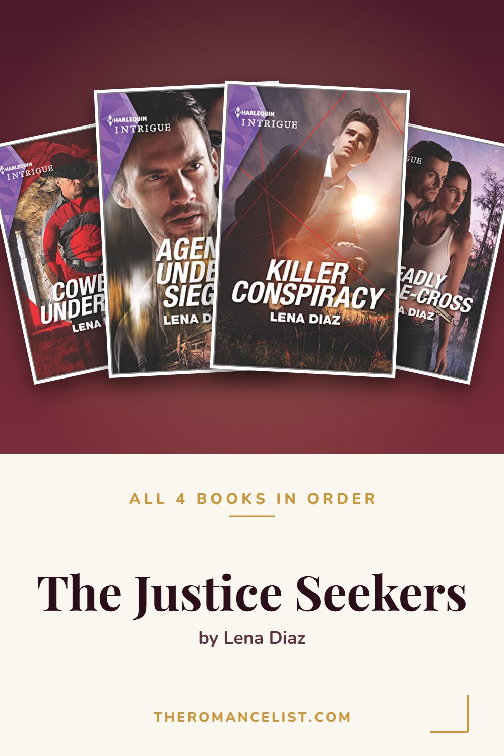 The Justice Seekers by Lena Diaz — books in order