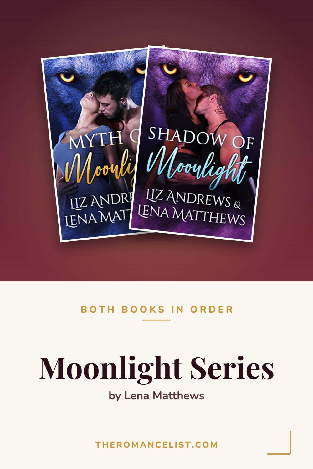 Moonlight Series by Lena Matthews — books in order