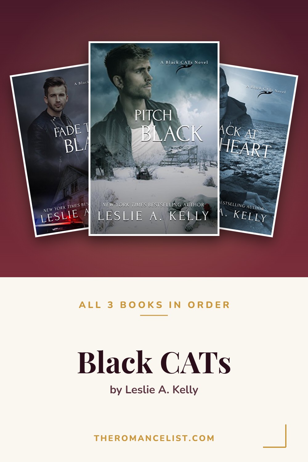 Black CATs by Leslie A. Kelly — books in order