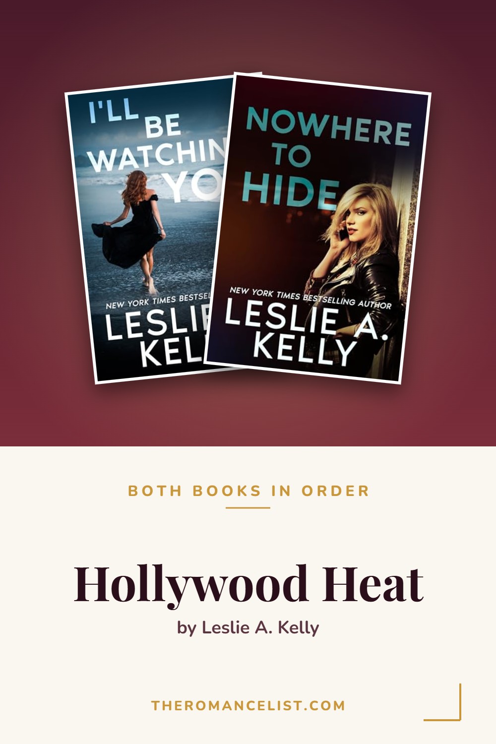 Hollywood Heat by Leslie A. Kelly — books in order