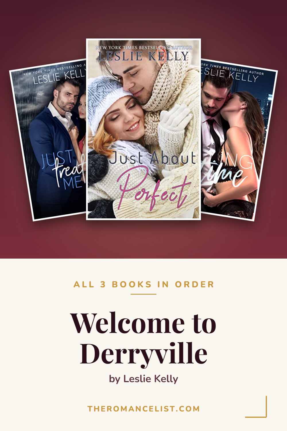 Welcome to Derryville by Leslie Kelly — books in order