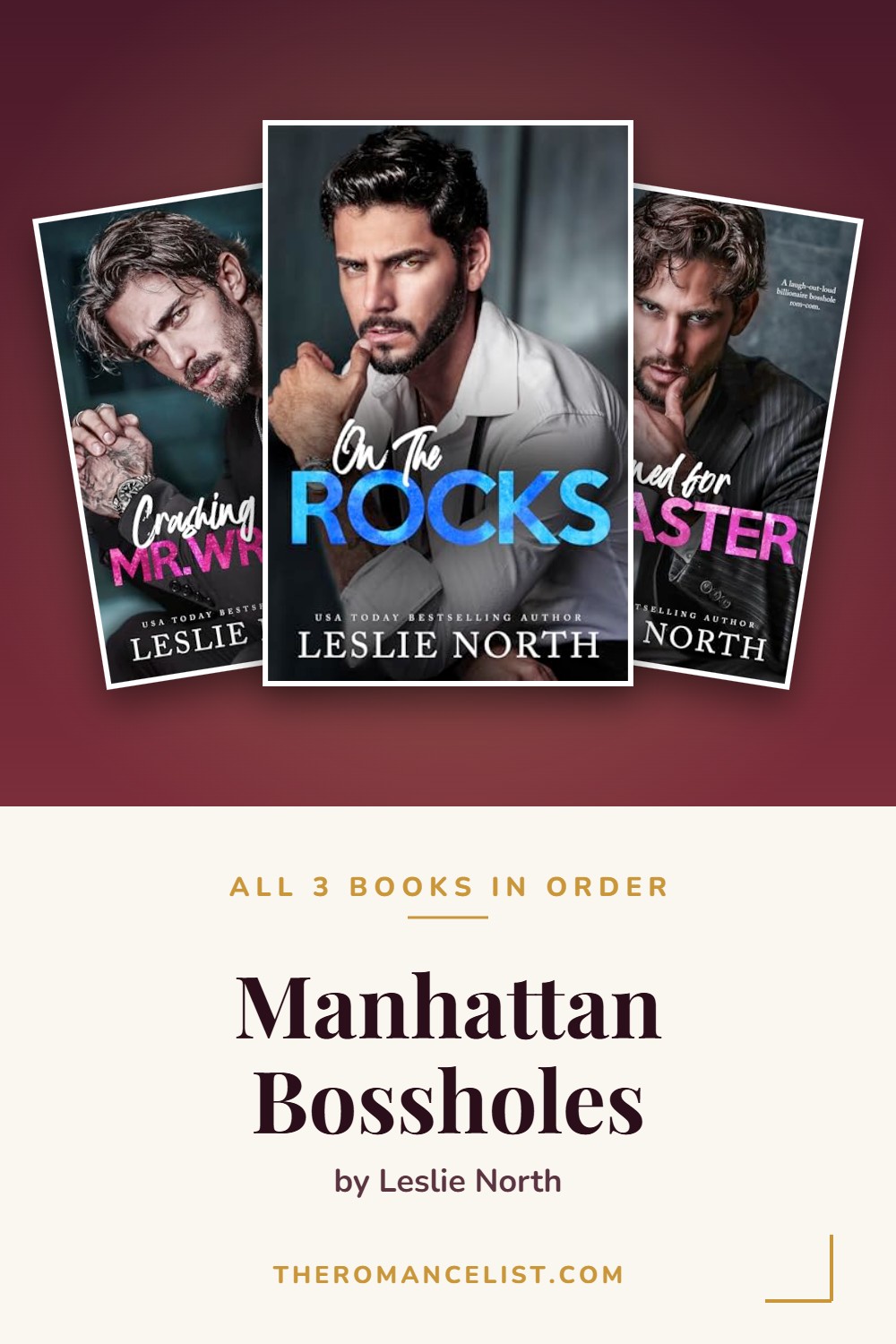 Manhattan Bossholes by Leslie North — books in order