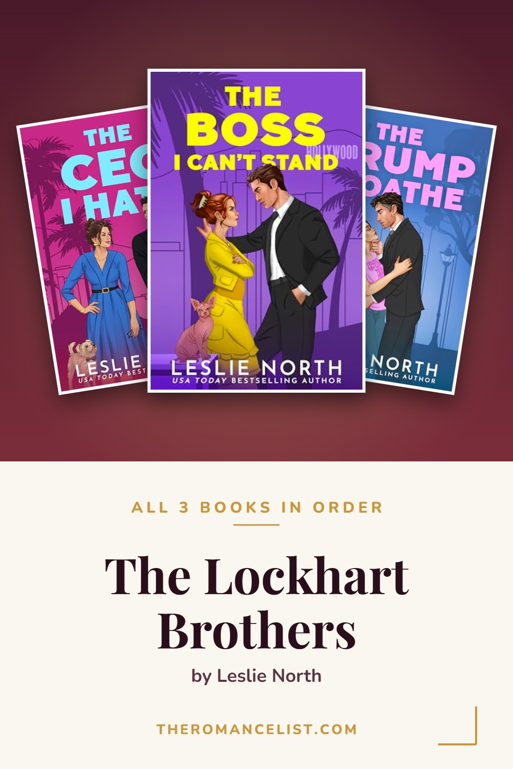 The Lockhart Brothers by Leslie North — books in order