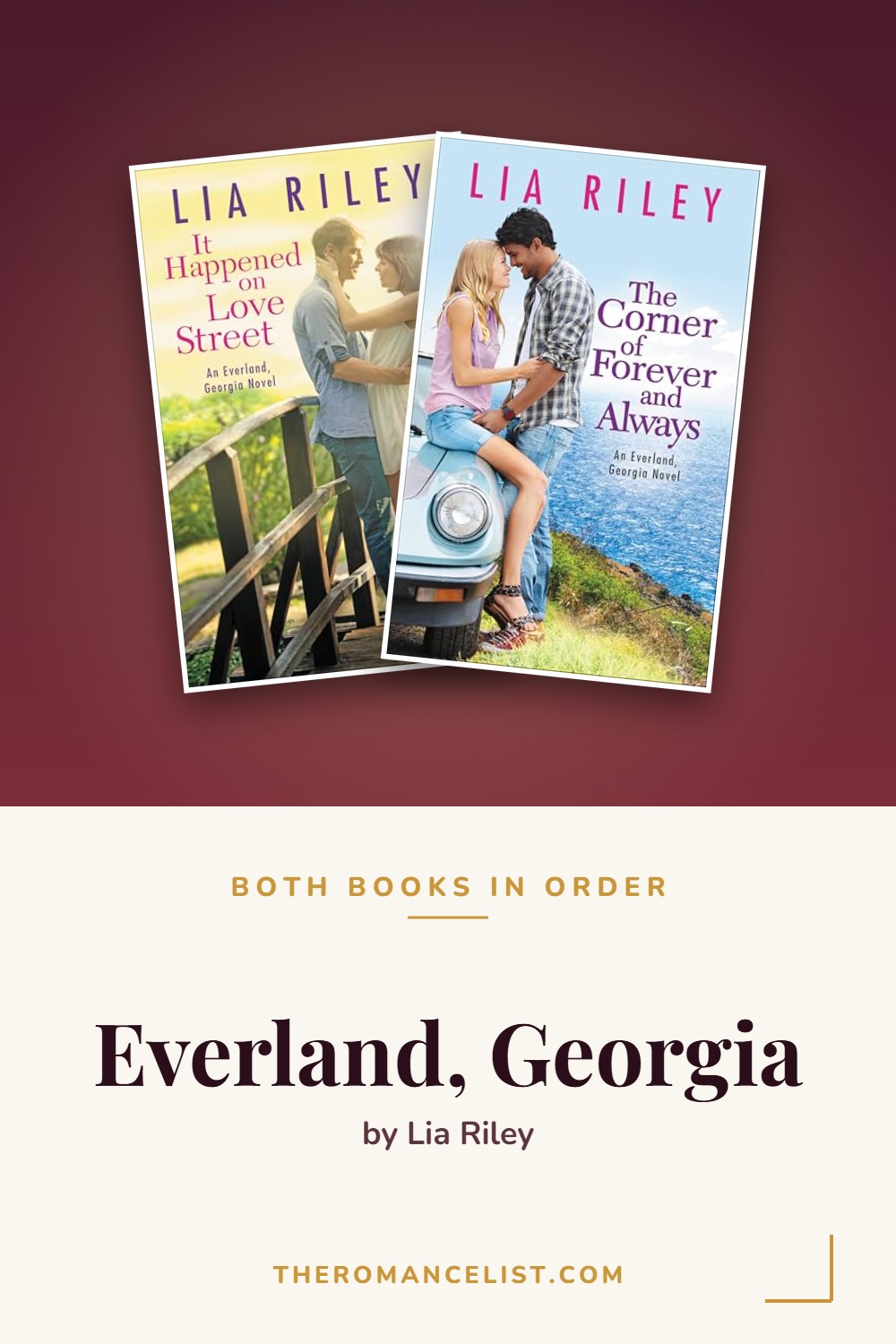 Everland, Georgia by Lia Riley — books in order