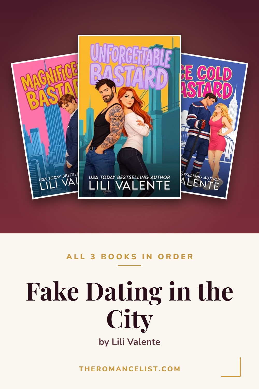 Fake Dating in the City by Lili Valente — books in order