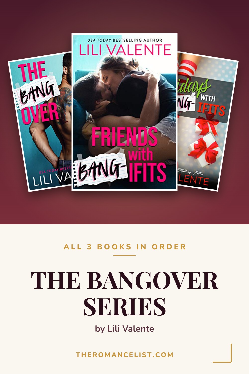 THE BANGOVER SERIES by Lili Valente — books in order