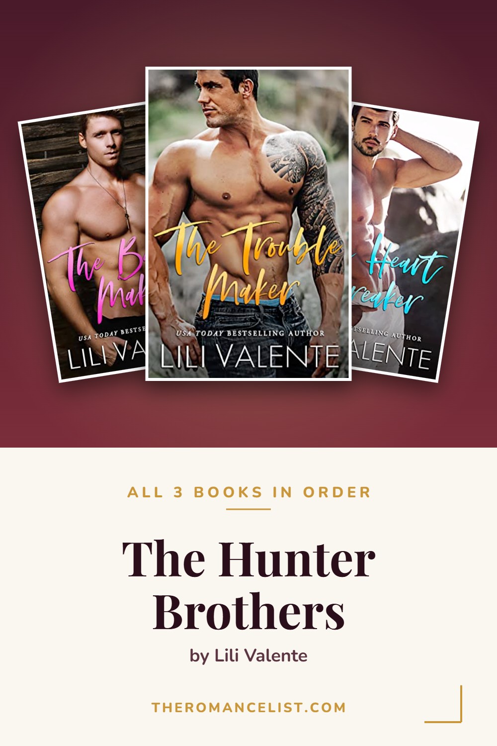 The Hunter Brothers by Lili Valente — books in order