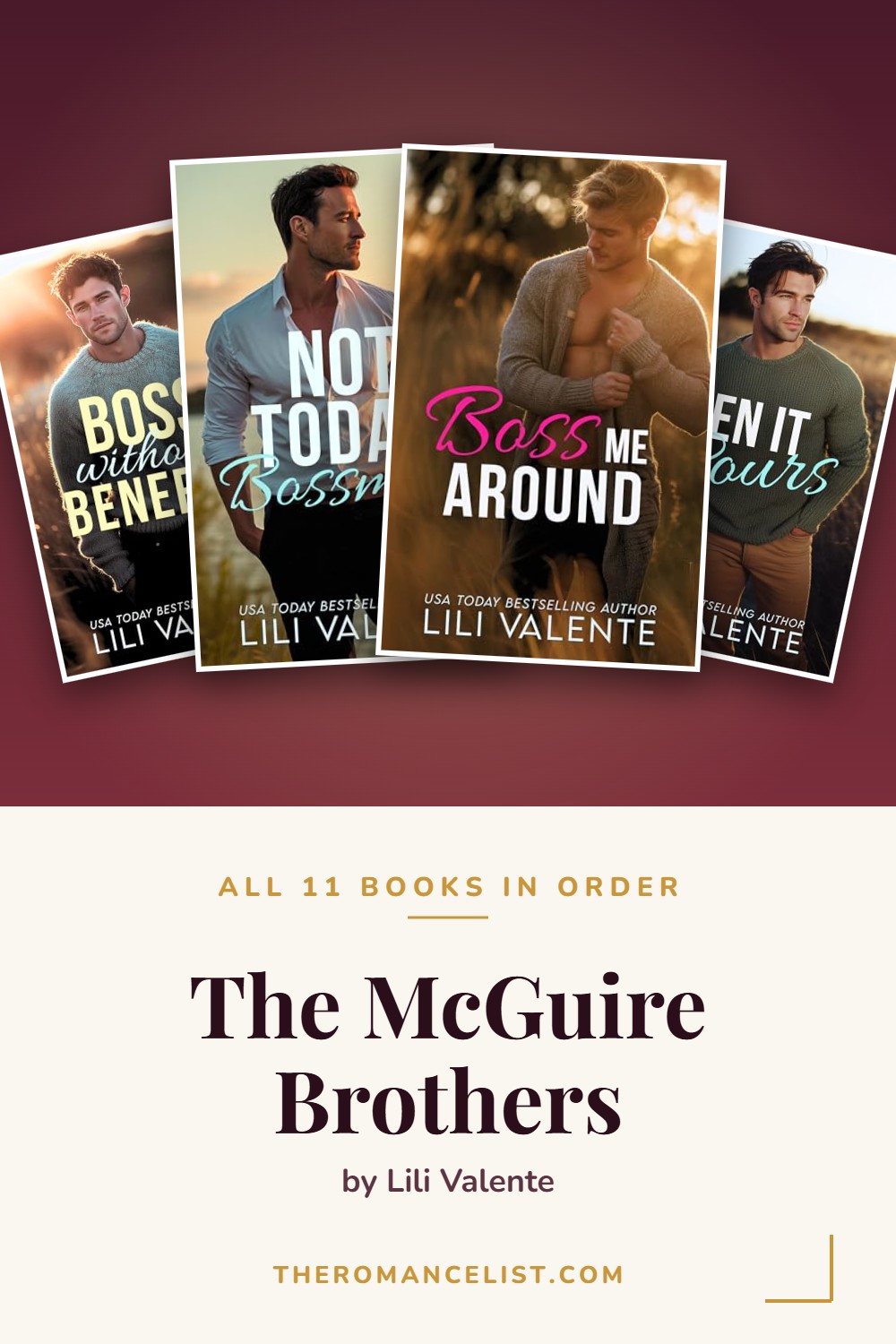 The McGuire Brothers by Lili Valente — books in order