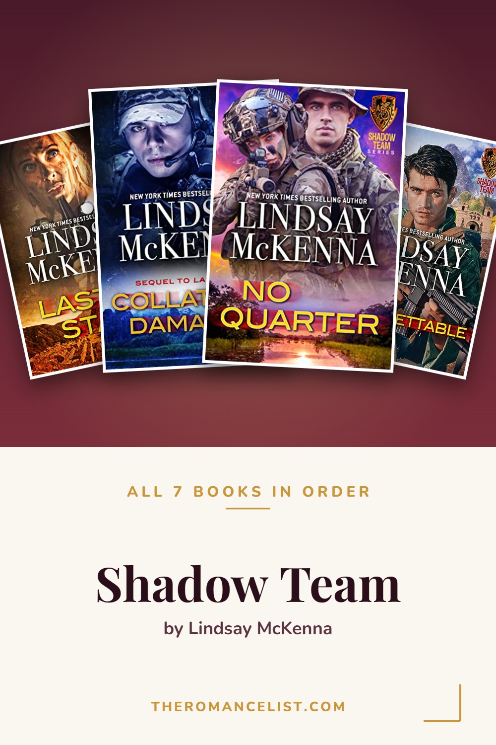 Shadow Team by Lindsay McKenna — books in order