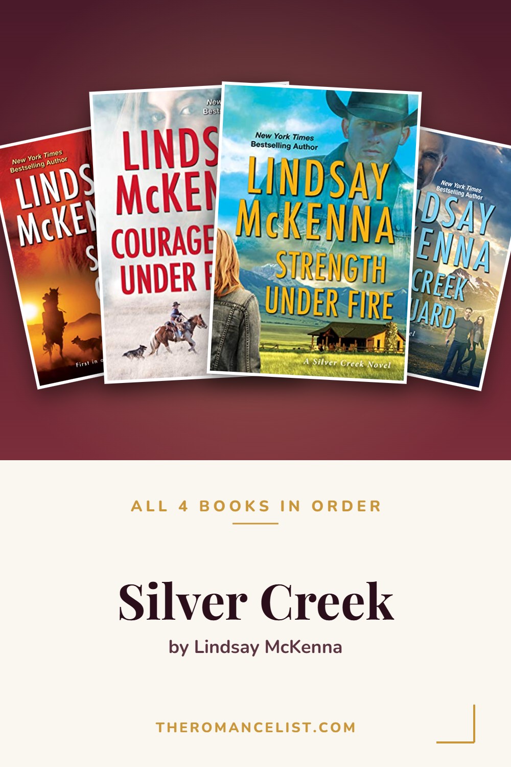 Silver Creek by Lindsay McKenna — books in order