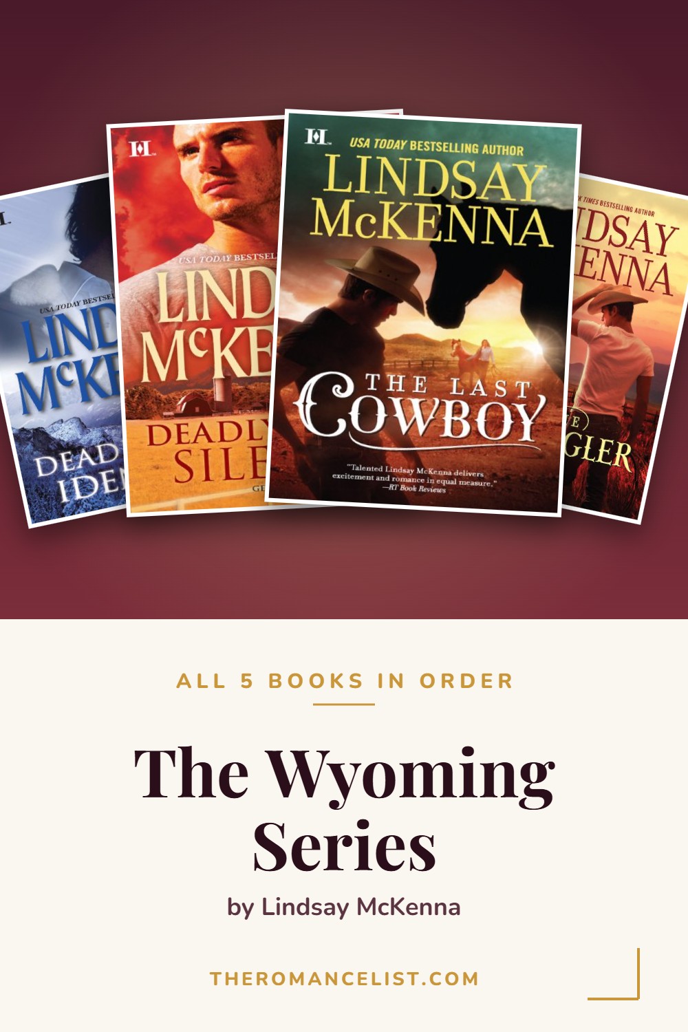 The Wyoming Series by Lindsay McKenna — books in order