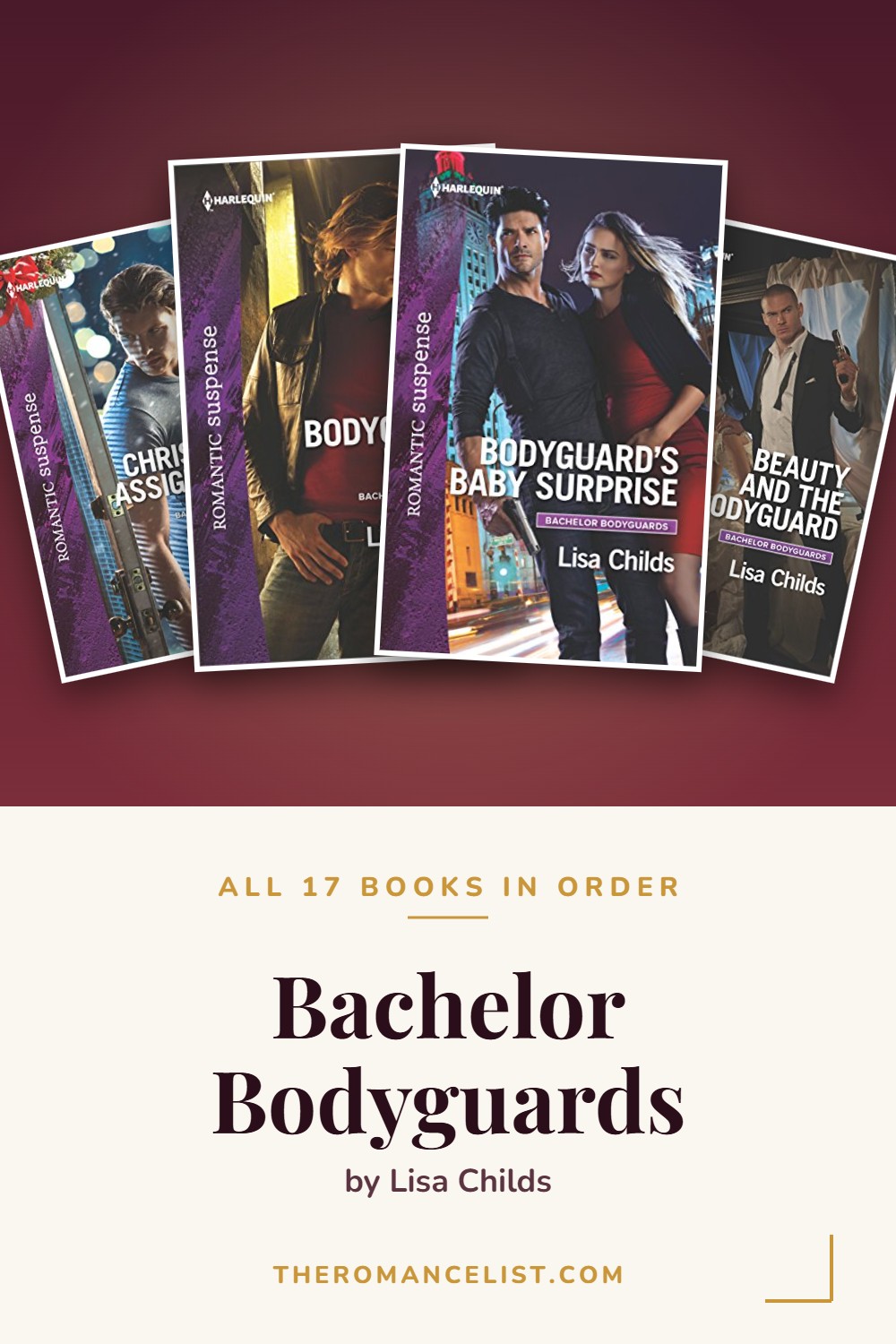 Bachelor Bodyguards by Lisa Childs — books in order