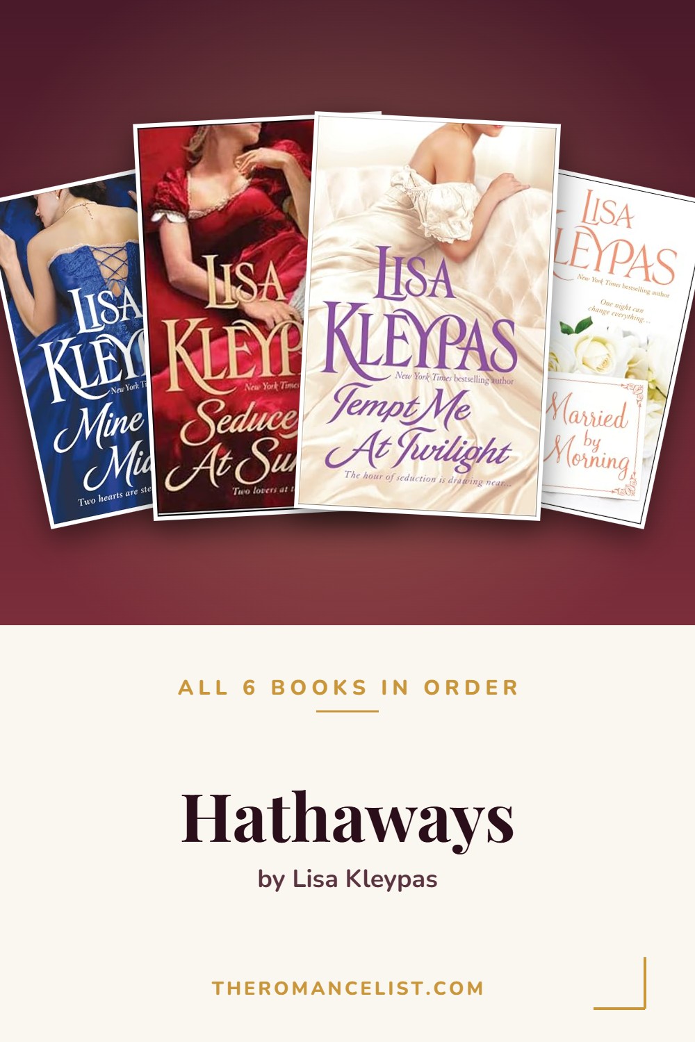 Hathaways by Lisa Kleypas — books in order