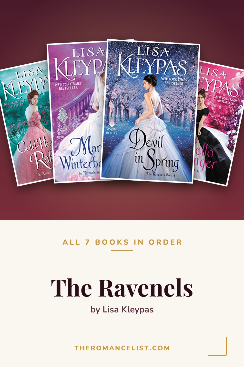 The Ravenels by Lisa Kleypas — books in order