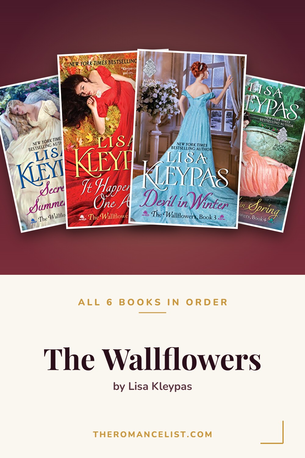 The Wallflowers by Lisa Kleypas — books in order