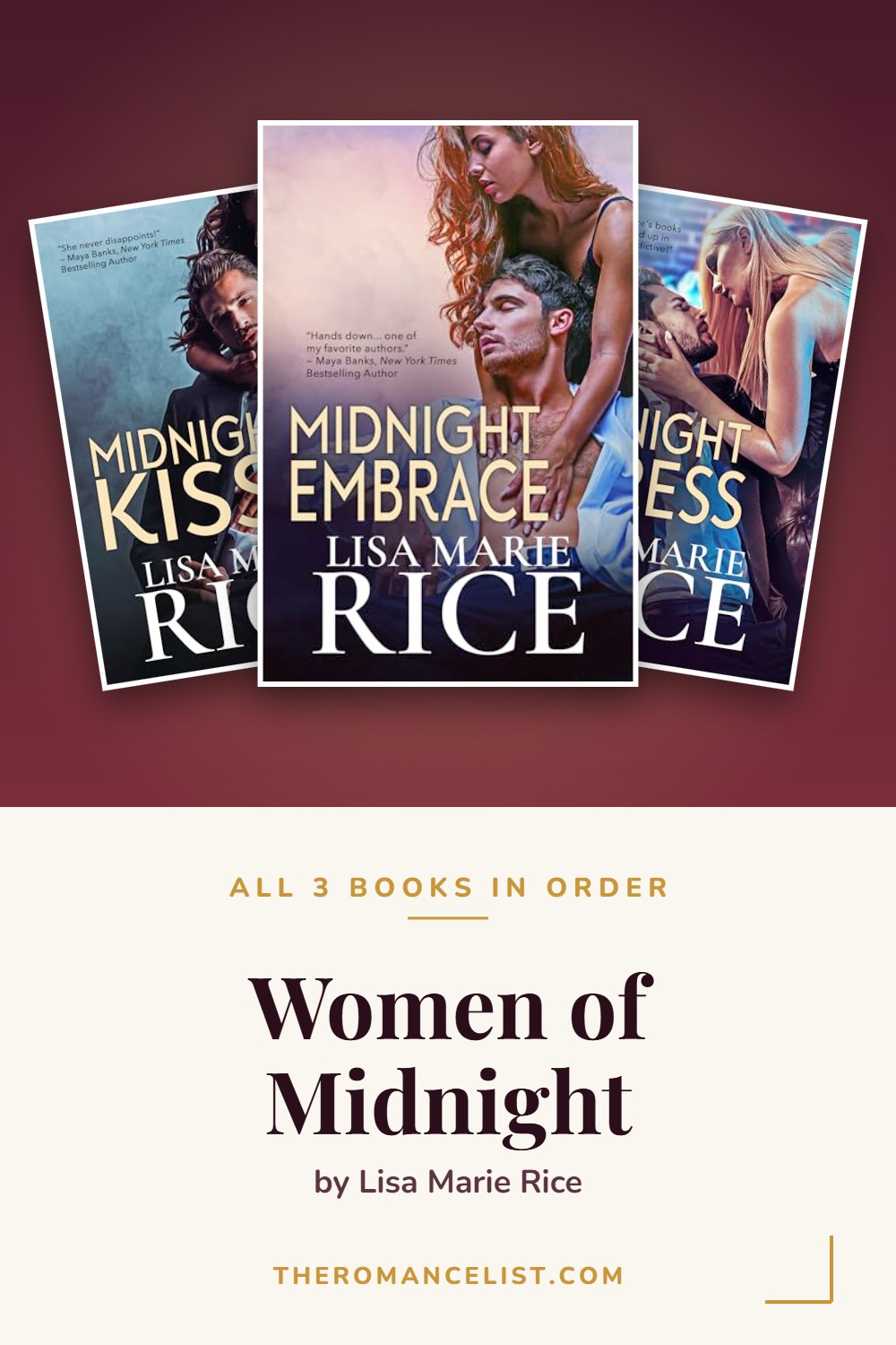 Women of Midnight by Lisa Marie Rice — books in order