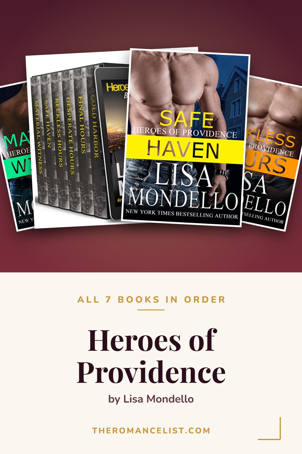 Heroes of Providence by Lisa Mondello — books in order